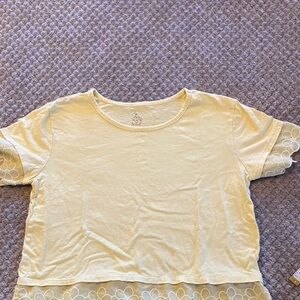The Children's Place Yellow Short Sleeve Tee